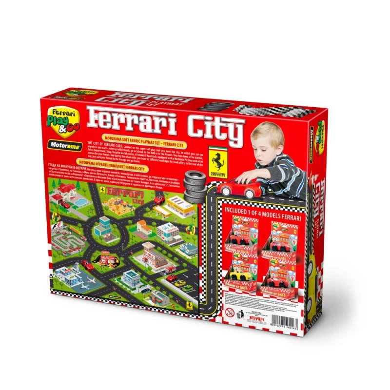 Игрален Комплект Ferrari -Ferrari City - града на количките Ферари 502163